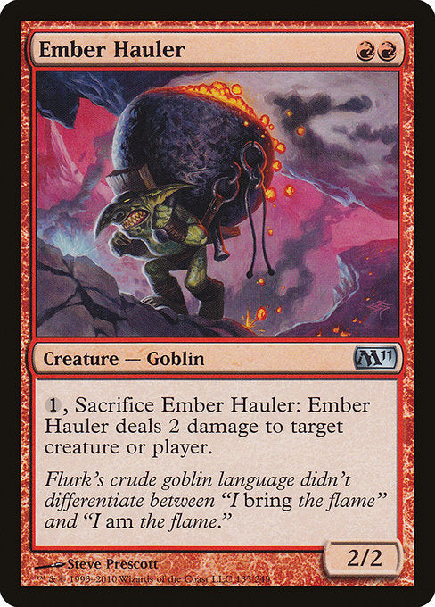 Ember Hauler [Magic 2011 (M11)] | Gear Gaming Bentonville