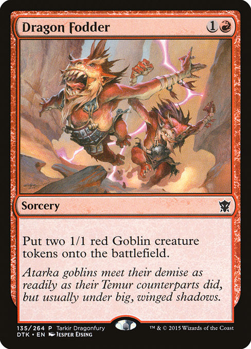 Dragon Fodder [Tarkir Dragonfury Promos] | Gear Gaming Bentonville