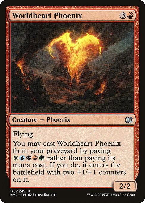 Worldheart Phoenix [Modern Masters 2015] | Gear Gaming Bentonville