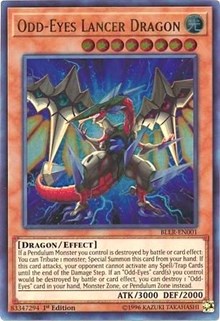 Odd-Eyes Lancer Dragon [Battles of Legend: Light's Revenge] [BLLR-EN001] | Gear Gaming Bentonville