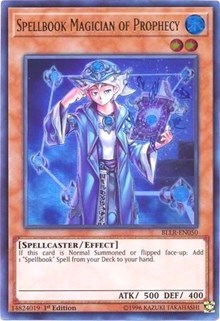 Spellbook Magician of Prophecy [Battles of Legend: Light's Revenge] [BLLR-EN050] | Gear Gaming Bentonville