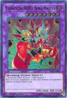Elemental HERO Nova Master [Battles of Legend: Light's Revenge] [BLLR-EN056] | Gear Gaming Bentonville
