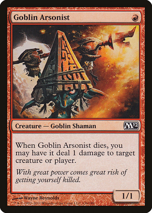 Goblin Arsonist [Magic 2012 (M12)] | Gear Gaming Bentonville