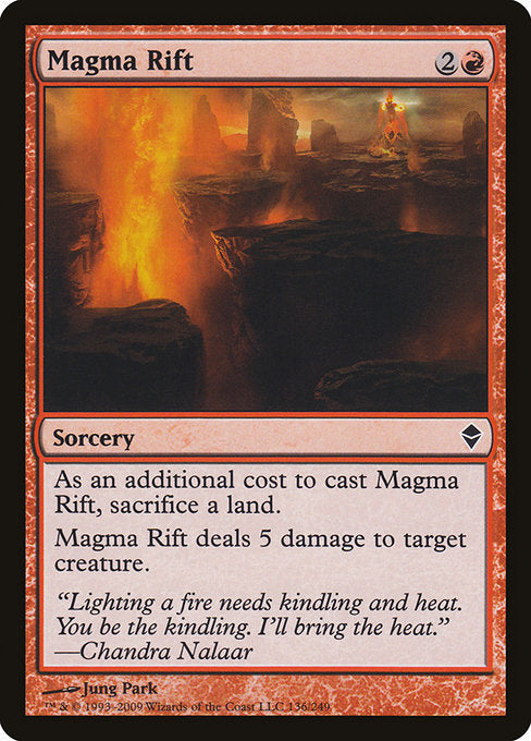 Magma Rift [Zendikar] | Gear Gaming Bentonville