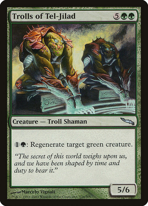 Trolls of Tel-Jilad [Mirrodin] | Gear Gaming Bentonville