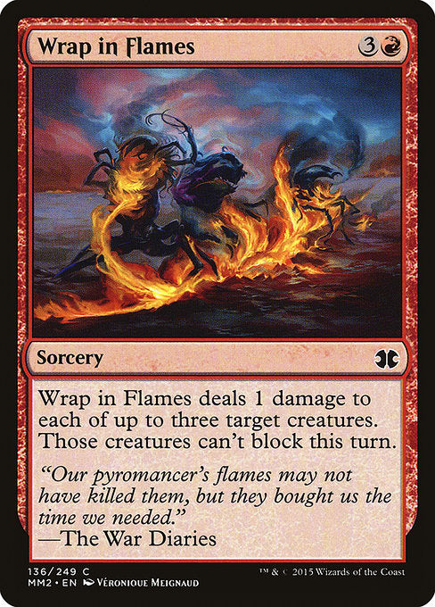 Wrap in Flames [Modern Masters 2015] | Gear Gaming Bentonville