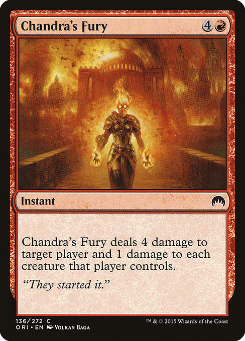 Chandra's Fury [Magic Origins] | Gear Gaming Bentonville