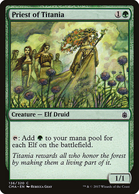 Priest of Titania [Commander Anthology] | Gear Gaming Bentonville