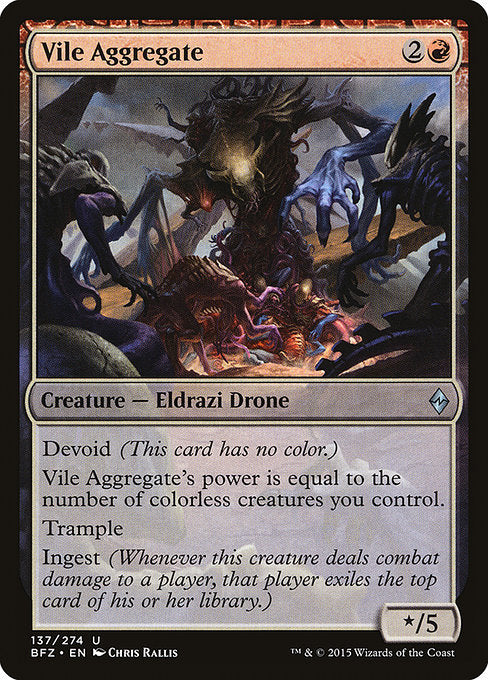 Vile Aggregate [Battle for Zendikar] | Gear Gaming Bentonville