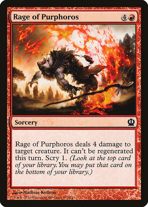 Rage of Purphoros [Theros] | Gear Gaming Bentonville