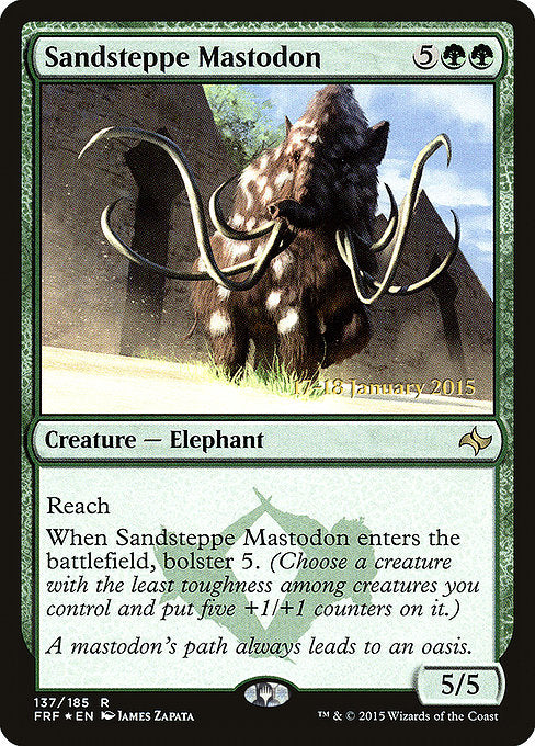 Sandsteppe Mastodon [Prerelease Cards] | Gear Gaming Bentonville