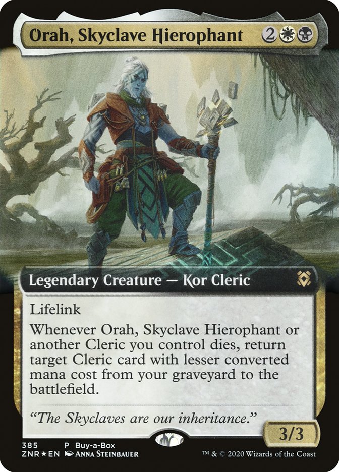 Orah, Skyclave Hierophant (Buy-A-Box) [Zendikar Rising] | Gear Gaming Bentonville