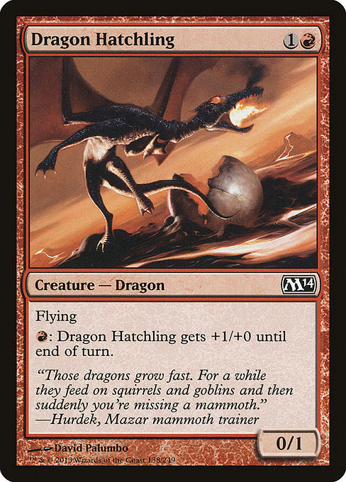 Dragon Hatchling [Magic 2014 (M14)] | Gear Gaming Bentonville