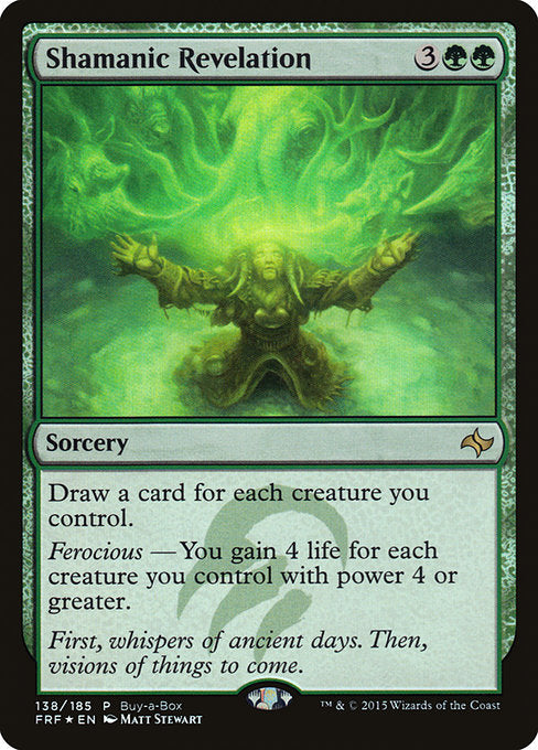 Shamanic Revelation [Buy-A-Box Promos] | Gear Gaming Bentonville