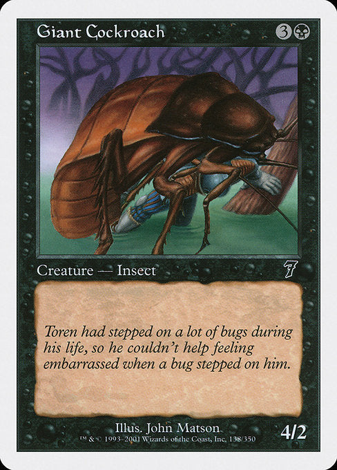 Giant Cockroach [7th Edition] | Gear Gaming Bentonville