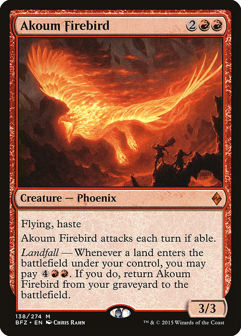 Akoum Firebird [Battle for Zendikar] | Gear Gaming Bentonville