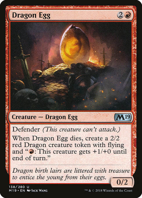 Dragon Egg [Core Set 2019] | Gear Gaming Bentonville