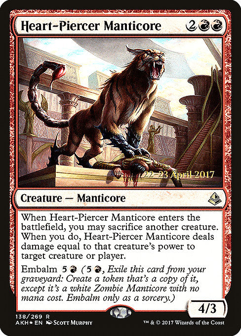 Heart-Piercer Manticore [Prerelease Cards] | Gear Gaming Bentonville