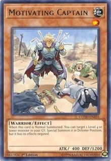 Motivating Captain [Code of the Duelist] [COTD-EN031] | Gear Gaming Bentonville