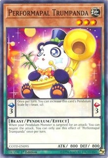 Performapal Trumpanda [Code of the Duelist] [COTD-EN095] | Gear Gaming Bentonville
