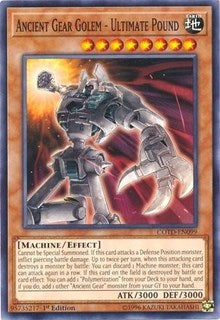 Ancient Gear Golem - Ultimate Pound [Code of the Duelist] [COTD-EN099] | Gear Gaming Bentonville