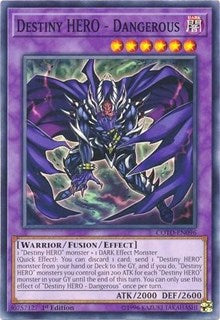 Destiny HERO - Dangerous [Code of the Duelist] [COTD-EN096] | Gear Gaming Bentonville