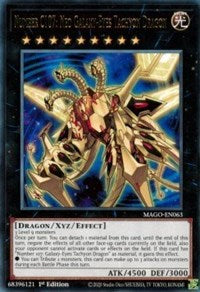 Number C107: Neo Galaxy-Eyes Tachyon Dragon [MAGO-EN063] Rare | Gear Gaming Bentonville