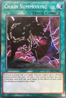 Chain Summoning [OTS Tournament Pack 5] [OP05-EN025] | Gear Gaming Bentonville