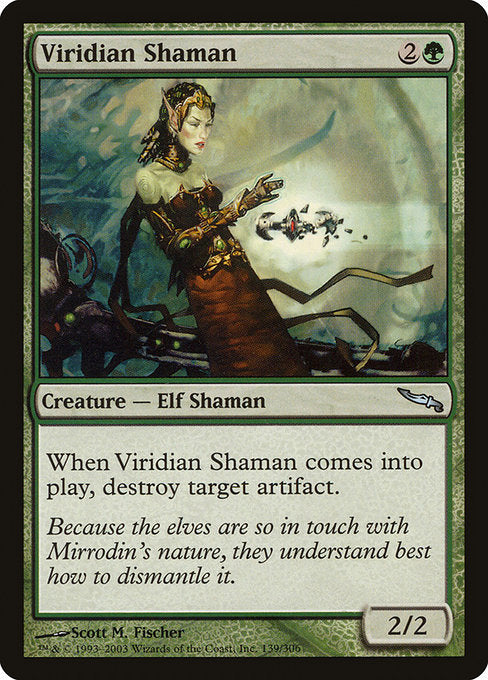 Viridian Shaman [Mirrodin] | Gear Gaming Bentonville