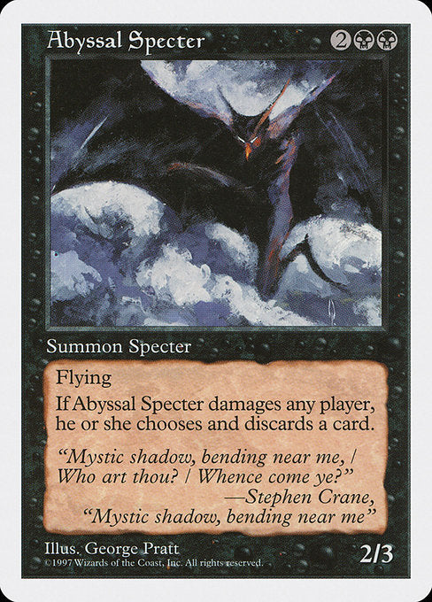 Abyssal Specter [Fifth Edition] | Gear Gaming Bentonville