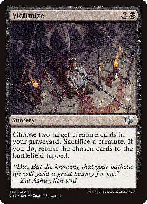 Victimize [Commander 2015] | Gear Gaming Bentonville