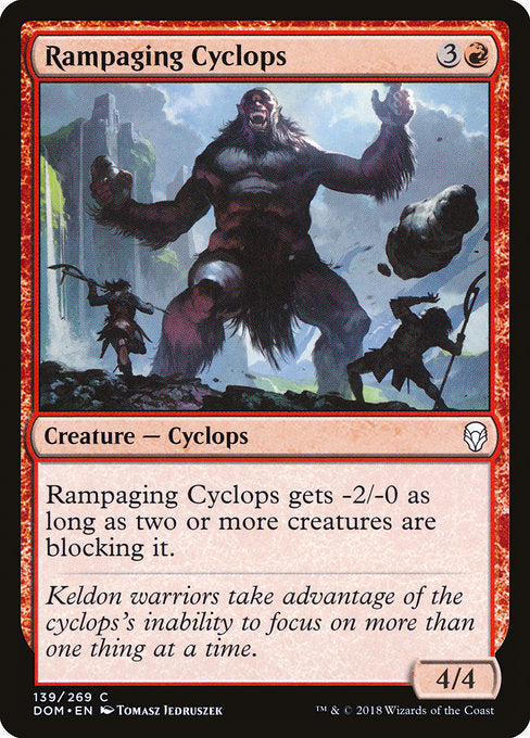 Rampaging Cyclops [Dominaria] | Gear Gaming Bentonville