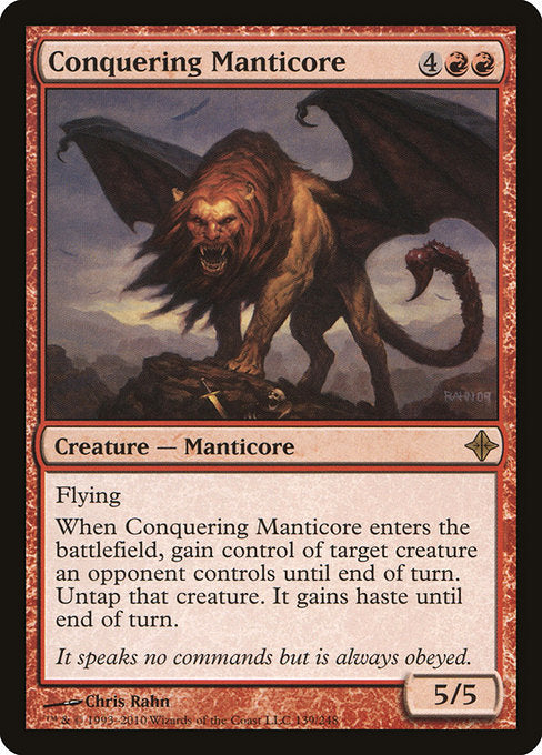 Conquering Manticore [Rise of the Eldrazi] | Gear Gaming Bentonville