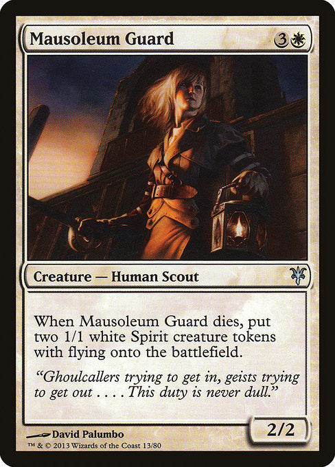 Mausoleum Guard [Duel Decks: Sorin vs. Tibalt] | Gear Gaming Bentonville