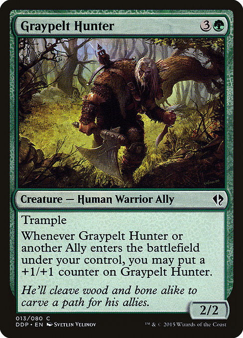 Graypelt Hunter [Duel Decks: Zendikar vs. Eldrazi] | Gear Gaming Bentonville