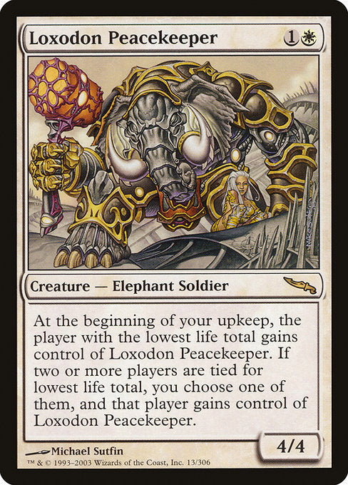 Loxodon Peacekeeper [Mirrodin] | Gear Gaming Bentonville