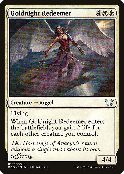 Goldnight Redeemer [Duel Decks: Blessed vs. Cursed] | Gear Gaming Bentonville