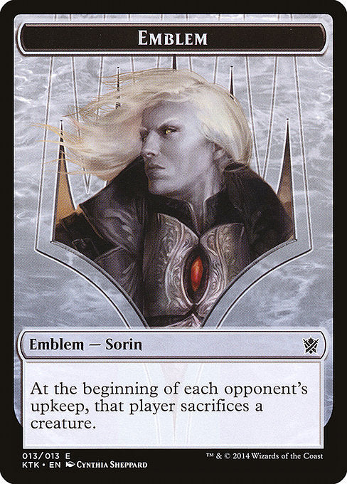 Emblem - Sorin, Solemn Visitor [Khans of Tarkir] | Gear Gaming Bentonville