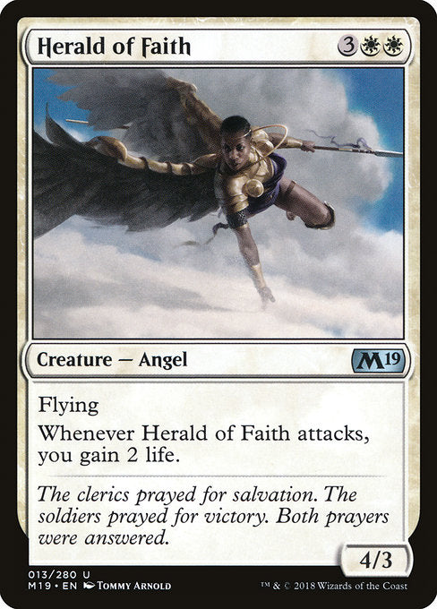 Herald of Faith [Core Set 2019] | Gear Gaming Bentonville