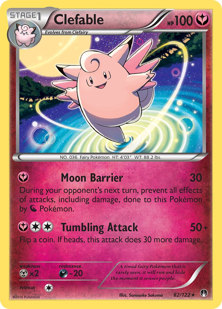 Clefable (82/122) [XY: BREAKpoint] | Gear Gaming Bentonville