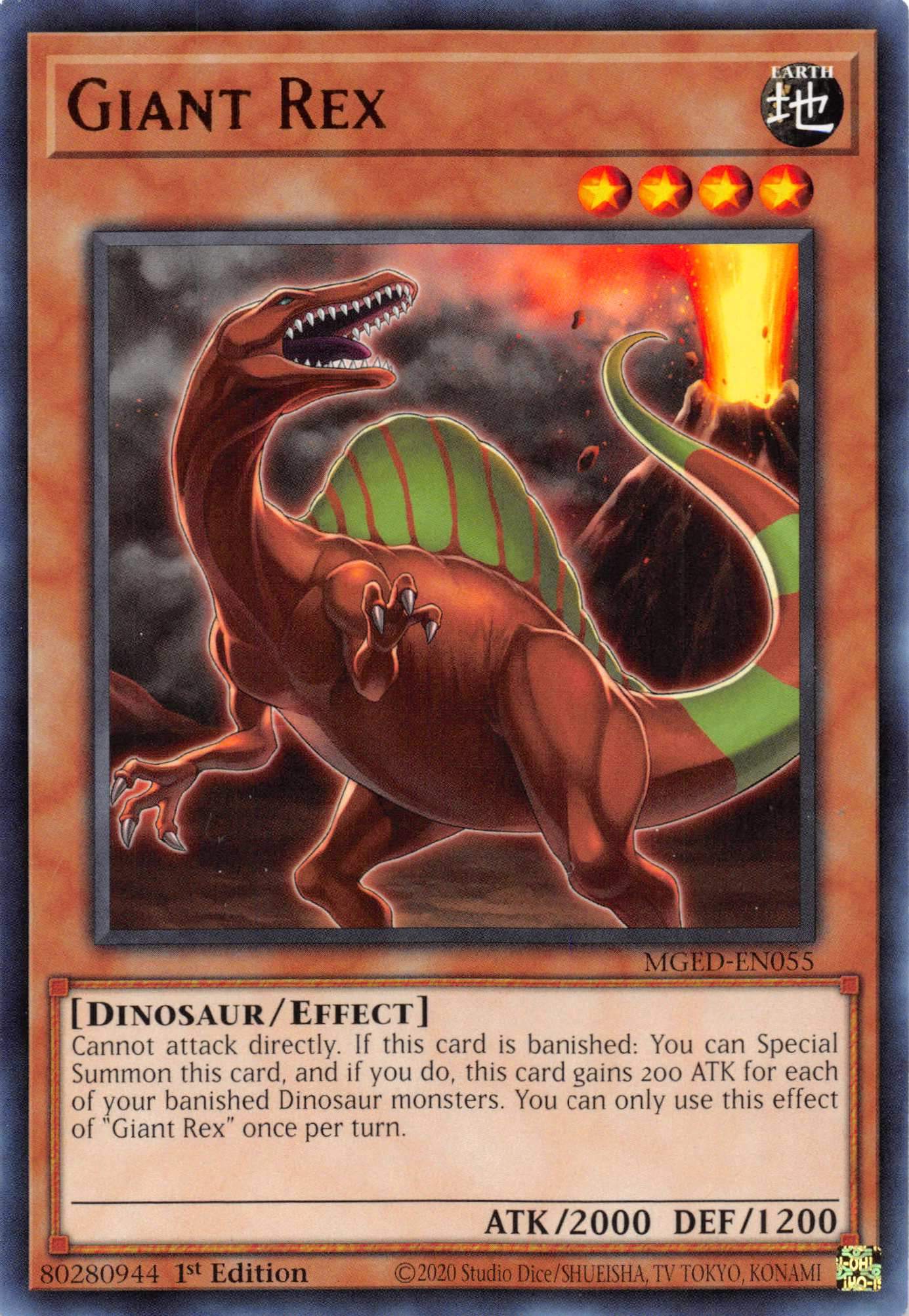 Giant Rex [MGED-EN055] Rare | Gear Gaming Bentonville