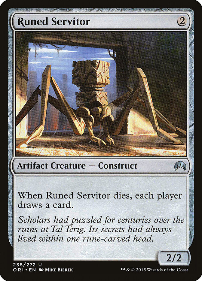 Runed Servitor [Magic Origins] | Gear Gaming Bentonville