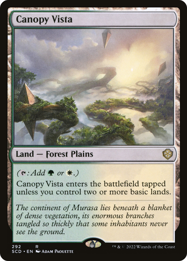 Canopy Vista [Starter Commander Decks] | Gear Gaming Bentonville