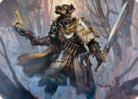 Brutal Cathar Art Card [Innistrad: Midnight Hunt Art Series] | Gear Gaming Bentonville