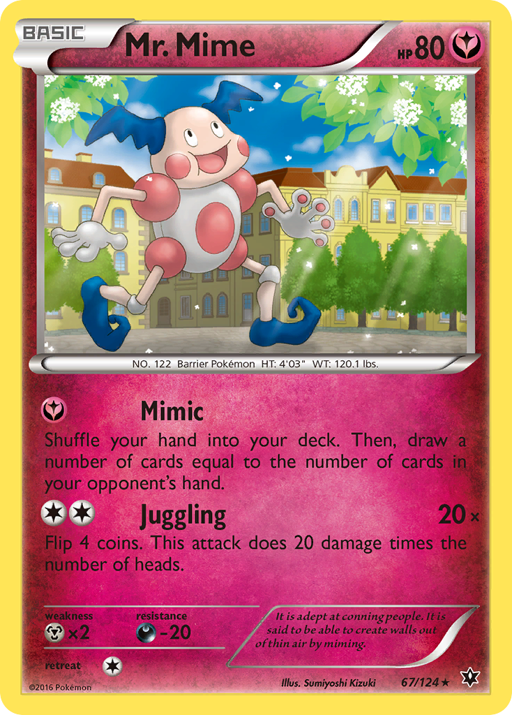 Mr. Mime (67/124) [XY: Fates Collide] | Gear Gaming Bentonville