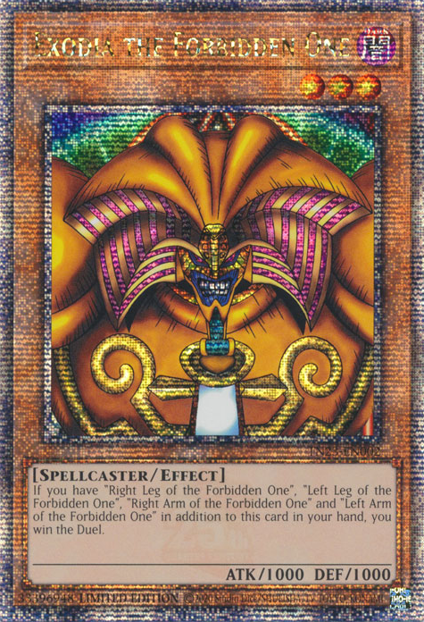 Exodia the Forbidden One [TN23-EN002] Quarter Century Secret Rare | Gear Gaming Bentonville