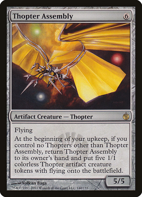 Thopter Assembly [Mirrodin Besieged] | Gear Gaming Bentonville