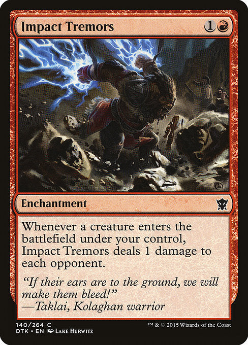 Impact Tremors [Dragons of Tarkir] | Gear Gaming Bentonville