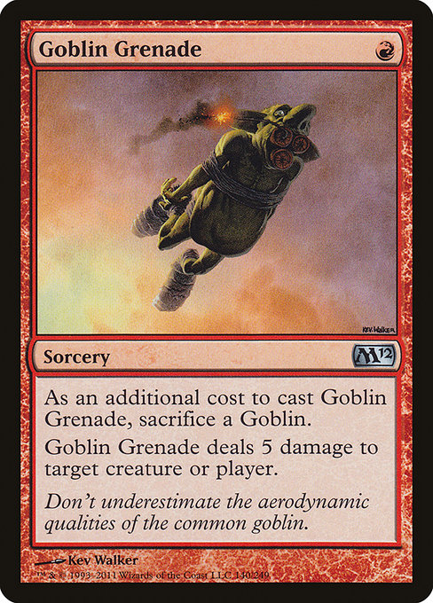 Goblin Grenade [Magic 2012 (M12)] | Gear Gaming Bentonville