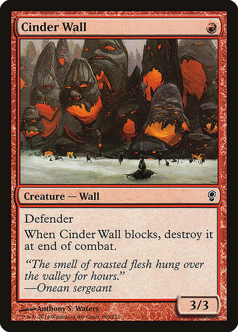 Cinder Wall [Conspiracy] | Gear Gaming Bentonville